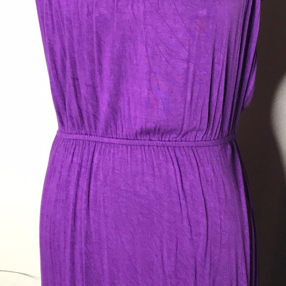 Summer Light Weight Purple Summer Dress Size M - Picture 3 of 7